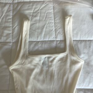 Ivory colored body suit
